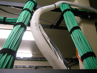fiber optics and copper lines